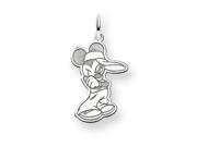 Disney Mickey Charm in Sterling Silver