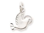 Sterling Silver Dove Charm Sterling Silver Dove Charm