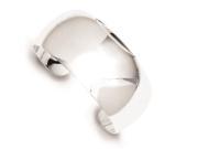 Sterling Silver 28.5mm Cuff Bangle Bracelet