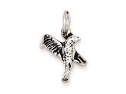 Sterling Silver Antiqued Hummingbird Charm Sterling Silver Antiqued Hummingbird Charm