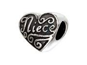 Zable Sterling Silver Niece Bead Charm