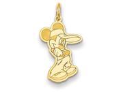 Disney Mickey Charm in 14 kt Yellow Gold