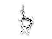Sterling Silver Antiqued Chair Charm