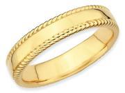Stackable Expressions Gold Plated Sterling Silver Stackable Ring Size 5