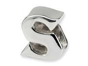 Reflections Sterling Silver Letter S Bead Charm