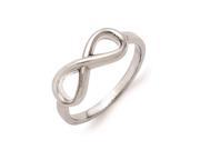 Sterling Silver Infinity Ring Size 8