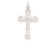 Sterling Silver Crucifix Pendant Necklace Chain Included