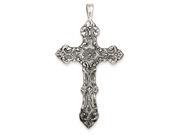 Sterling Silver Cross Pendant Necklace Chain Included