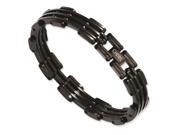 Chisel Stainless Steel Black Plating Bracelet