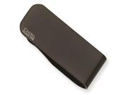 Chisel Stainless Steel Black Plated Money Clip