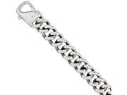 Chisel Stainless Steel Polished Heavy Link 8.5in Bracelet