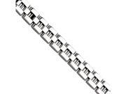 Chisel Stainless Steel Polished 8.25in Bracelet
