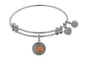 Angelica Collection Jack O Lantern Expandable Bangle in Brass