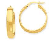 14k Hoop Earrings in 14 kt Yellow Gold
