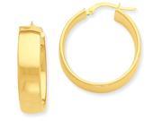 14k Hoop Earrings in 14 kt Yellow Gold