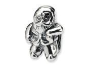 Reflections Sterling Silver Santa Claus Bead Charm