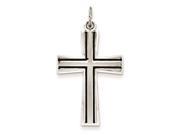 Sterling Silver Enameled Latin Cross Charm
