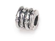 Zable Sterling Silver Bamboo Spacer Bead Charm