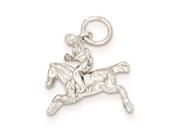 Sterling Silver Moveable Bronco Charm