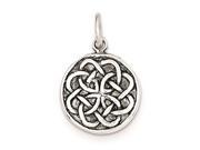 Sterling Silver Antiqued Celtic Knot Charm