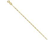 Finejewelers 14k Light Singapore Chain Necklace in 14 kt Yellow Gold