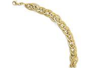 Finejewelers 14k Fancy Link Bracelet in 14 kt Yellow Gold