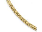 Finejewelers 14k Polished and Textured Fancy Link Bracelet in 14 kt Yellow Gold