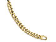 Finejewelers 14k 8.5mm Beveled Curb Bracelet in 14 kt Yellow Gold