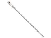 Finejewelers 14k White Gold 1.5mm Bright Cut Rope