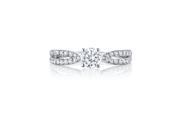 Ryan Jonathan Diamond Engagement Ring in 14K White Gold 0.86 cttw