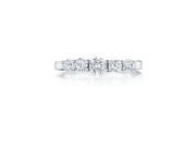 Ryan Jonathan 5 Stone Diamond Ring in 14K White Gold 1 2 cttw