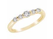 Ryan Jonathan 5 Stone Diamond Ring in 14K Yellow Gold 1 2 cttw