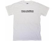 I Have A Backbone I Just Don t Know How To Use It Kids T Shirt