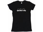 Speaker City Women s Babydoll Petite Fit Tee Shirt