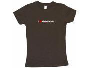 I Heart Love Mahi Mahi Women s Babydoll Petite Fit Tee Shirt