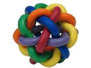 Multi Pet Nobbly Wobbly Large 4 in Rubber Dog or Bird Toy
