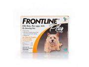 Frontline Flea Control Plus for Dogs And Puppies 11 22 lbs 6 Pack 11 22 6PK PS