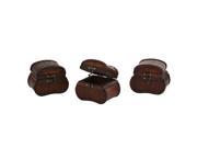 Nearly Natural Bamboo Chests Set of 3
