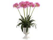 Nearly Natural African Lily w Urn