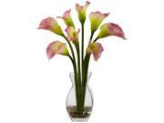Nearly Natural Classic Calla Lily Arrangement
