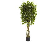 Nearly Natural 5.5 Ficus Tree UV Resistant Indoor Outdoor