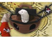 Marshall Pet Products Pirate Ship Ferret Hideaway FP 391