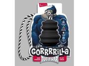 Multi Pet Gorrrrilla Rubber Toy W Rope Medium Extreme Black