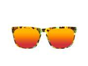 Electric Visual Mens Knoxville Sunglasses Fire Havana Melanin Grey Fire Chrome One Size
