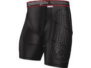Troy Lee Designs BP3600 Shorts Adult Undergarment MX Motorcycle Body Armor Black Small