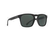 VonZipper Mens Banner Sunglasses Black Gloss Vintage Grey One Size Fits All