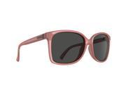 VonZipper Womens Castaway B4BC Sunglasses Eyewear Coral Gloss Grey One Size Fits All