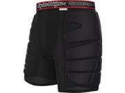 Troy Lee Designs BP4600 HW Shorts Adult Undergarment MotoX Motorcycle Body Armor Black Large