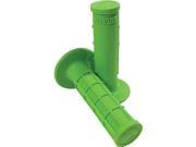 ODI Half Waffle Single Ply Motocross Off Road Motorcycle Hand Grips Green One Size