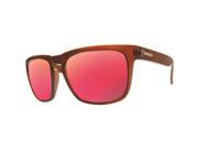 Electric Visual Mens Knoxville Sunglasses Otter Brown Grey Plasma Chrome One Size